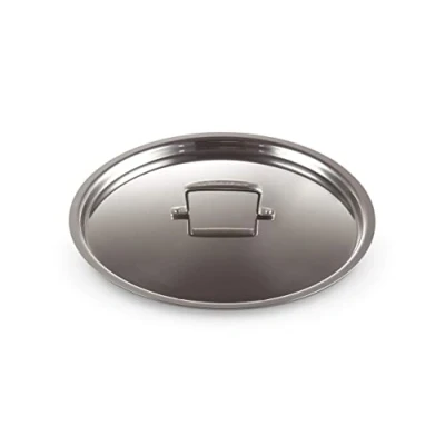 Image de Le Creuset Couvercle en Acier Inoxydable, Single Ply, 28 cm, 680 g, 96100828001520