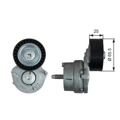 Image de GATES T39205 Poulie Tendeur FleetRunner Micro V Stretch Fit OPEL: Corsa E 3/5 portes