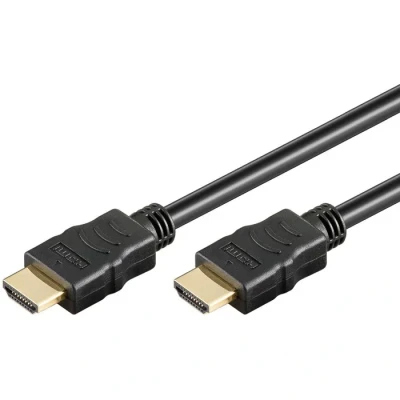 Image de Goobay 61159 câble HDMI 2 m Type A (Standard) Noir Neuf