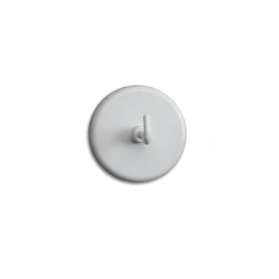 Image de MAUL Aimant Ø 47mm (5 pièces) puissant 12kg adhérence Utilisable comme crochet pour vêtements, suspendre un calendrier, des clés Aimants tableau magnétique Blanc
