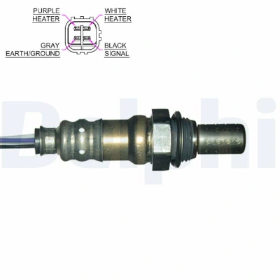 Image de DELPHI ES20156 12B1 Sonde lambda planaire, chauffé TOYOTA: RAV4 II SUV, Avensis Verso, Yaris I 3/5 portes, LEXUS: GS