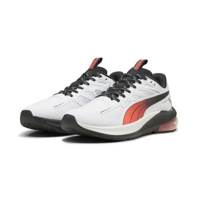 Image de PUMA Homme X Cell Lightspeed Chaussure de Course sur Route, White Glowing Red, 48.5 EU