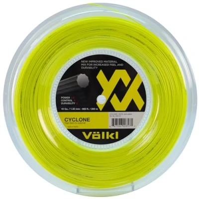 Image de Volkl Cyclone Cordage Raquette Adulte Unisexe, Jaune Neon, 1,3 mm
