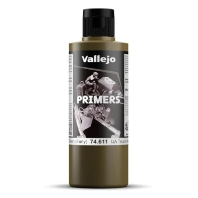 Image de Vallejo Apprêt pour maquette 200 ml Polyuréthane Coloré IJA Tsuchi Kusa