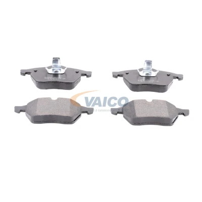 Image de VAICO V40 0152 Jeu de plaquettes frein Q+, Première Monte Essieu avant préparé pour indicateur d&#039;usure, contact signal d&#039;usure exclu