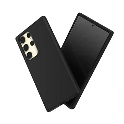 Image de RhinoShield Coque Compatible avec [Galaxy S23 Ultra] SolidSuit Fine Technologie d&#039;absorption des Chocs et Finition Premium Matte Noir Classic