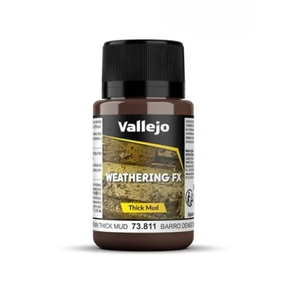 Image de Vallejo Effet &quot;Marron d&#039;épaisseur boue aux intempéries 40 ml Bouteille