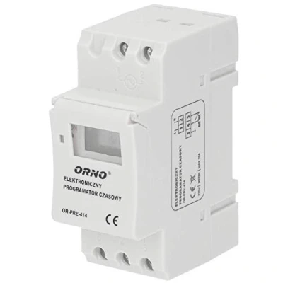 Image de Module Rail DIN avec programmateur et écran LCD Orno