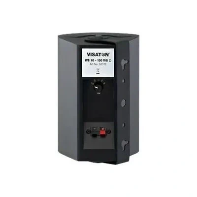 Image de Haut parleur 2 voies VISATON WB 10 40W 100V 8 Ohm Noir