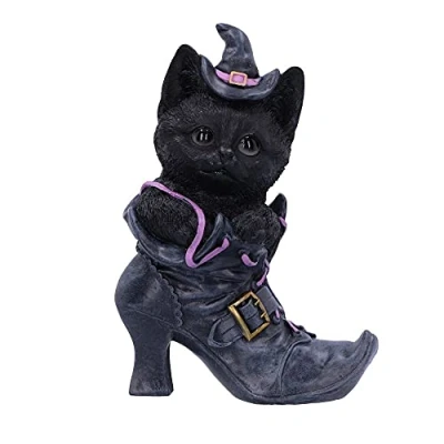 Image de Nemesis Now Figurine Chat Mischievous Familiar Noir 18,5 cm