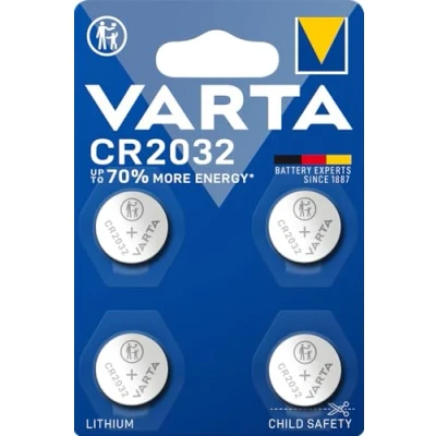 Image de VARTA Pile electronique Lithium CR2032 x 4