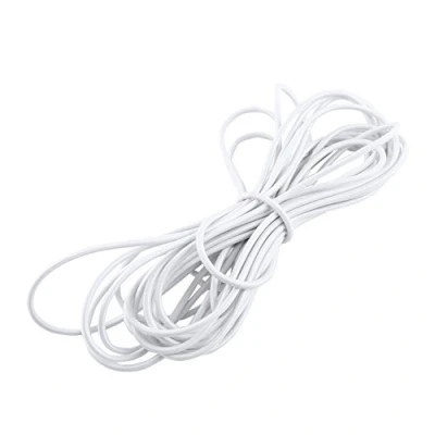 Image de 5mm Diamètre élastique câble de choc cordon pour le remplacement, la réparation et à l&#039;extérieur (blanc10m)