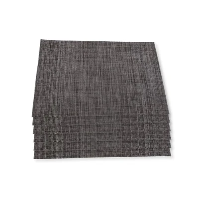 Image de RB RENBERG LISO Ensemble de Trois Sets Table Fabriqué en 70% PVC et 30% Polyester Nappes Marron foncé Résistant Facile à Laver Ranger.