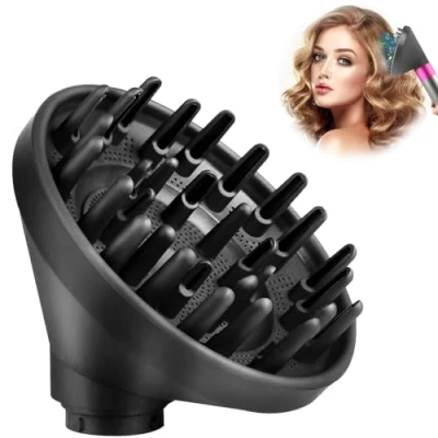 Image de Diffuseur pour Dyson Airwrap Styler HS05 HS03 HS01 Accessoire, Convertissant Votre Air Wrap en Sèche Cheveux