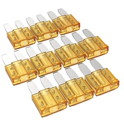 Image de AUPROTEC Micro 2 Fusibles à lame MikrOTO II 5A 30A fusible enfichable d&#039;automobile choix : ampère châtain, 10 pcs