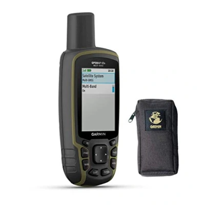 Image de Garmin GPSMAP 65s Appareil de Navigation Portable Extérieur GPS avec Mallette Transport