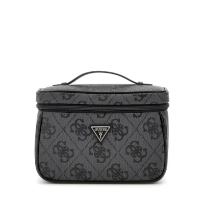 Image de Guess Berta Toiletry Train CASE Trousse de toilette, Femme, Taille: One Size, Coal