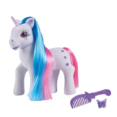 Image de Simba Einhorn bunten Haaren / 14cm Beflockt/mit Kamm und Haarclips 3Jahre Licorne colorés 14 cm/floqué/avec Peigne et Pinces à Cheveux 3 Ans +, 104342482