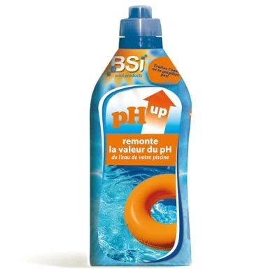 Image de BSI pH Up Liquide pour Augmenter de piscine 1 L, Bleu