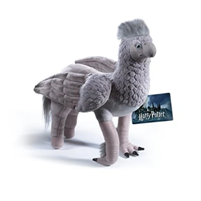 Image de The Noble Collection Buckbeak Collector&#039;s Plush by Officially Licensed 15in (38cm) Harry Potter Toy Dolls Grey Hippogriff for Kids &amp; Adults