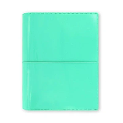 Image de Filofax Domino Organiseur verni Turquoise Format A5