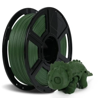 Image de FLASHFORGE filament ETG en fibre de carbone 1,75 mm, PETG pour imprimante 3D, précision dimensionnelle 1 kg +/ 0,02 léger, résistant à la chaleur et sans humidité