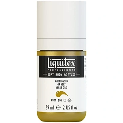 Image de Liquitex Professional Acrylique Soft Body 59ml Or Vert