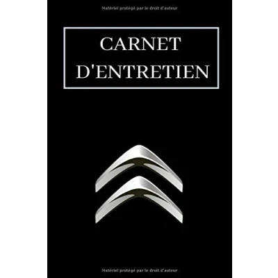 Image de Carnet d&#039;entretien: Entretien Voiture avec Pages Préfabriquées Convient à tous les Vehicules Accessoire Voitures Auto de Bord Vehicule
