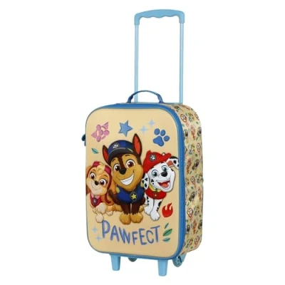 Image de Karactermania PAW Patrol Friendship SOFT 3D Valise à roulettes pour enfants, Taille: One Size, Multicolor