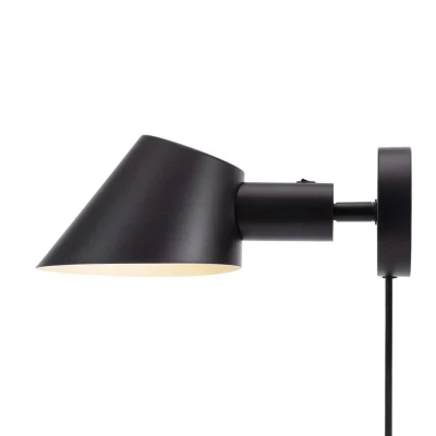 Image de DFTP by Nordlux Applique Stay Short avec prise, noire