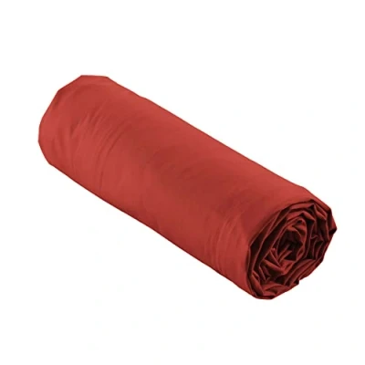 Image de douceur d&#039;intérieur, Drap Housse (90 x 190 cm) Percaline Tomette, Percale de Coton