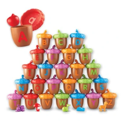 Image de Learning Resources Kit d&#039;activités des glands de l&#039;alphabet