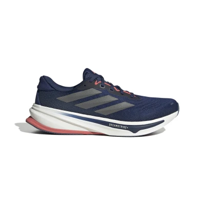 Image de adidas Performance Supernova RISE 2 Chaussures de running dark blue iron metallic preloved scarlet, Taille: 46 2/3 Tissu / matière synthétique