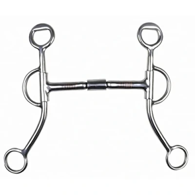 Image de Hkm 4000315452781 Embout Snaffle avec Shanks Billy Allen 135 Mm