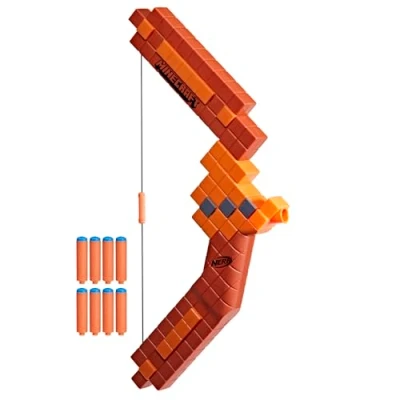 Image de Nerf Minecraft, Arc à fléchettes, 8 fléchettes N1