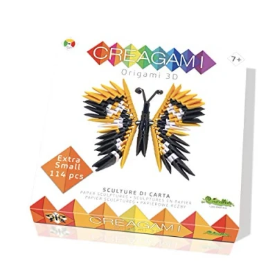 Image de CreativaMente Creagami Papillon Jeu de Créativie Origami Modulaires, 803, Multicolore, único