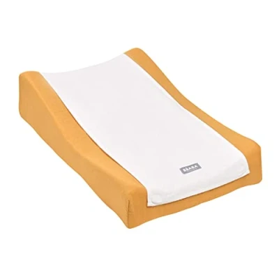 Image de BÉABA, Housse pour Matelas à Langer avec Serviette Amovible Sofalange, 100 % Coton Nid d&#039;Abeille, Eponge Moelleuse, Impermeable, Confort Optimal, Tissus Certifiés Oekotex , Miel