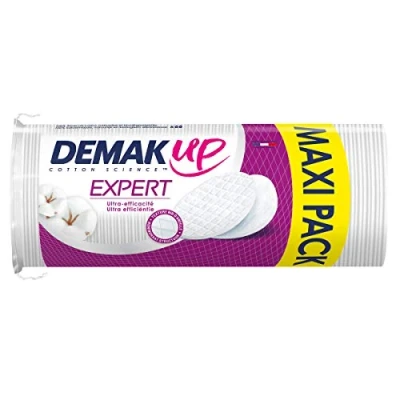 Image de Demak&#039;Up Expert Ovales Cotons à Démaquiller Visage et Yeux 100% Fibres de Coton Naturelles 68