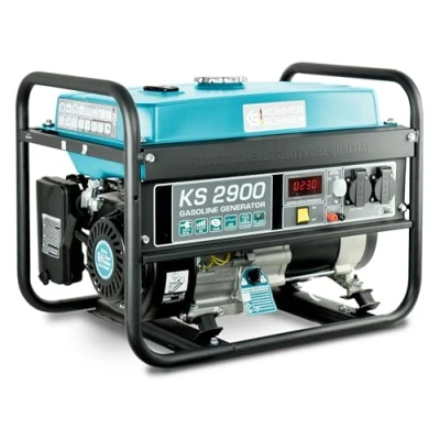 Image de Groupe électrogène à essence K&amp;S Könner&amp;Söhnen KS 2900 puissance 2900W, générateur electrique avec (AVR), ppower station rotection contre les surcharges et courts circuits, affichage LED.
