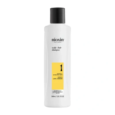 Image de Nioxin System 2 Scalp + Hair Thickening Shampoing Épaississant pour Cheveux Naturels, Chute Avancée Avec Biotine &amp; Niacinamide (300ml)