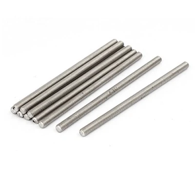 Image de sourcing map tige filetée M5x100mm 0.8mm pas 304 entièrement goujons 10pcs