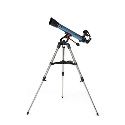 Image de Celestron 22401 Inspire 70AZ Refractor Smartphone Adapter Built in Refracting Telescope, Blue