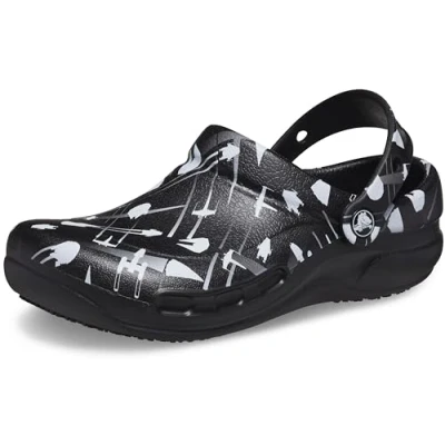 Image de Crocs Sabots Unisexes Bistro Graphic, Star Wars Noir, 41/42 EU