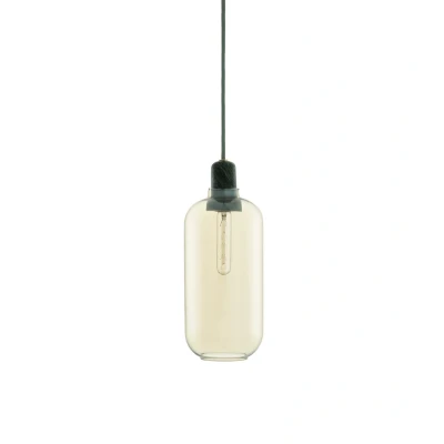 Image de Normann Copenhagen Lampe Amp grande or vert