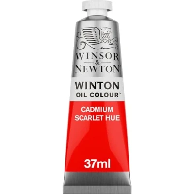 Image de Winsor &amp; Newton Winton Huile 37ml 107 Ecarlate de Cadmium Imitation