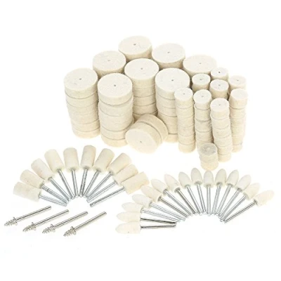 Image de Lot de 129 embouts polissage en feutre Pour outils multifonctions Dremel