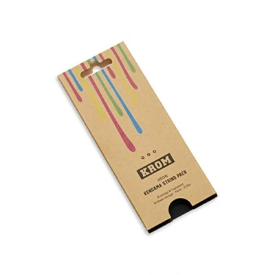 Image de KROM Kendama String Pack 5 Couleurs Néon Uniques 10 Cordes Extra Longues de 70 cm Mini Roulements Supplémentaires Rendez Votre Unique