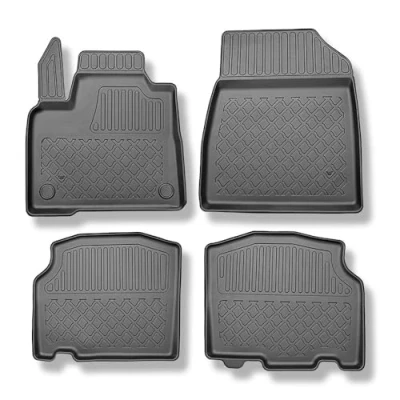 Image de Mossa Tapis de Sol en TPE adapté pour Renault Kangoo III Combispace (06.2021 ) Voiture Noir G
