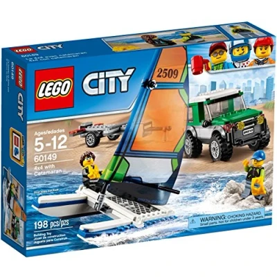 Image de Lego 60149 Le 4X4 avec Catamaran