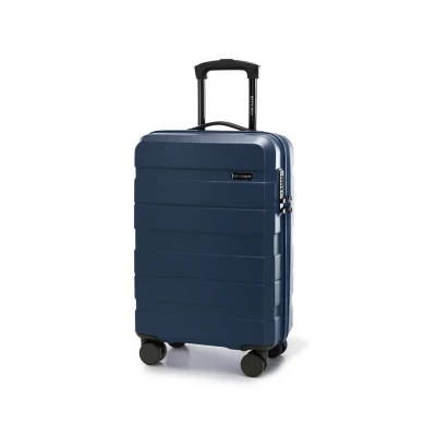 Image de WITTCHEN COMODO Line Petite Valise Bagages à Main Cabine de Voyage Bagage Rigide en ABS Serrure TSA Taille S Bleu foncé